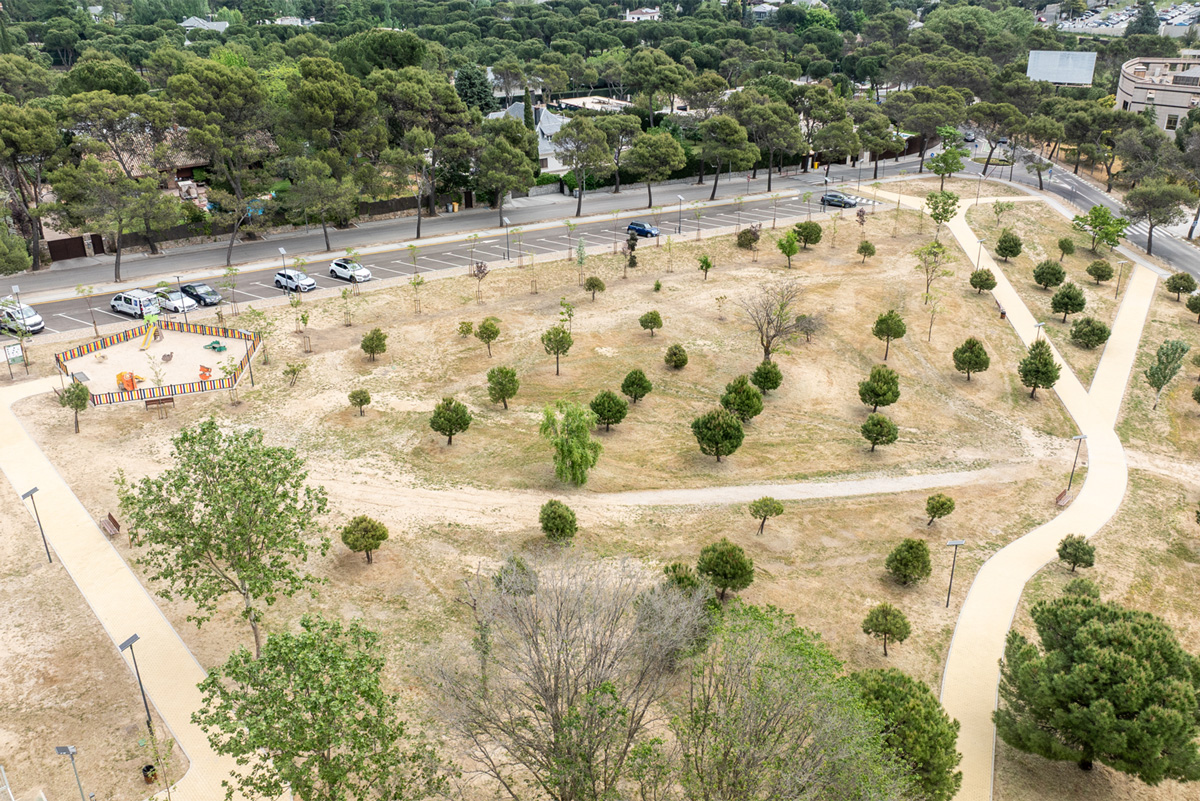 Parque Misioneros Redentoristas en Las Lomas, Boadilla del Monte (C. de Madrid)